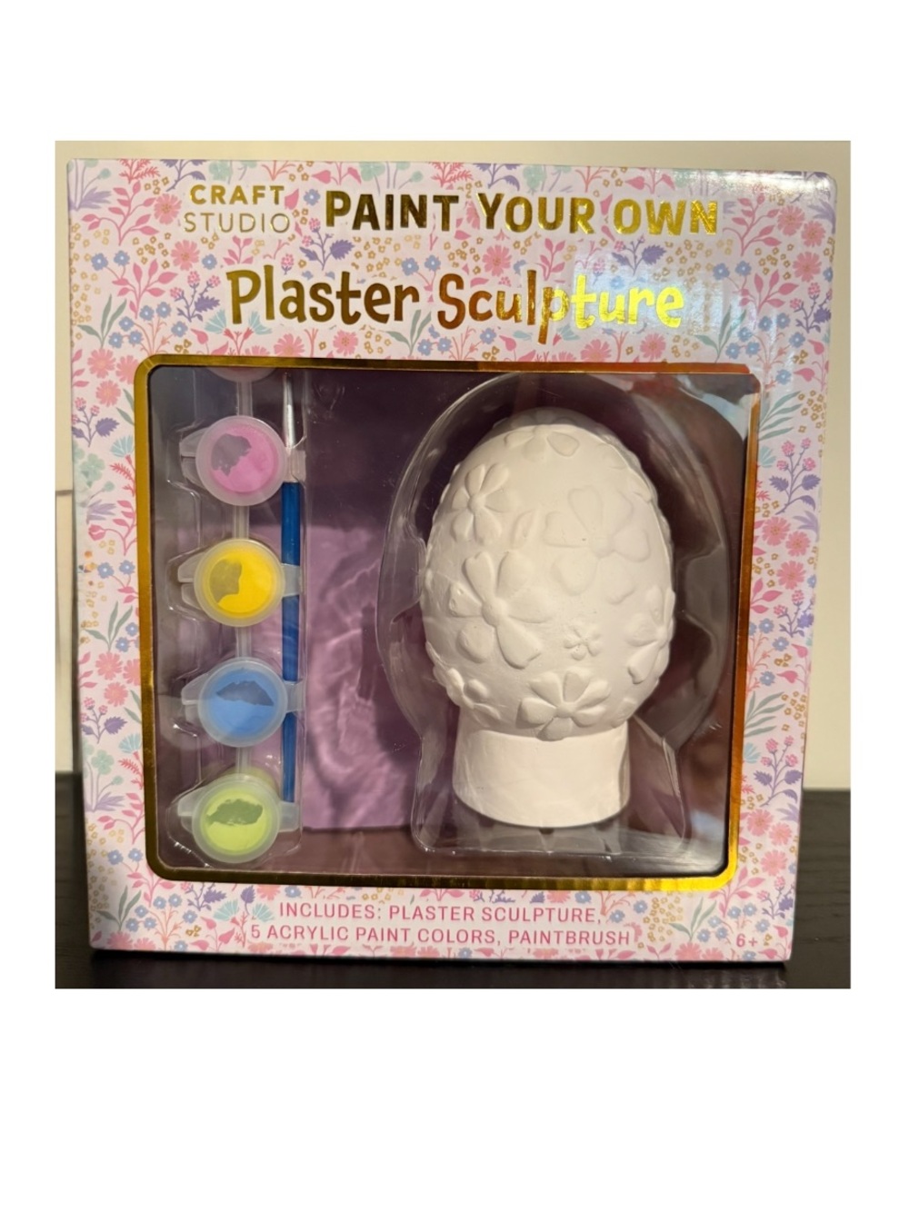 Paint Your Own Plaster Sculpture Kit - White